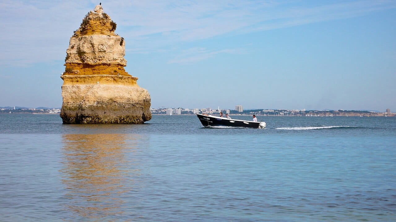 Praia do Camilo in Lagos, Portugal