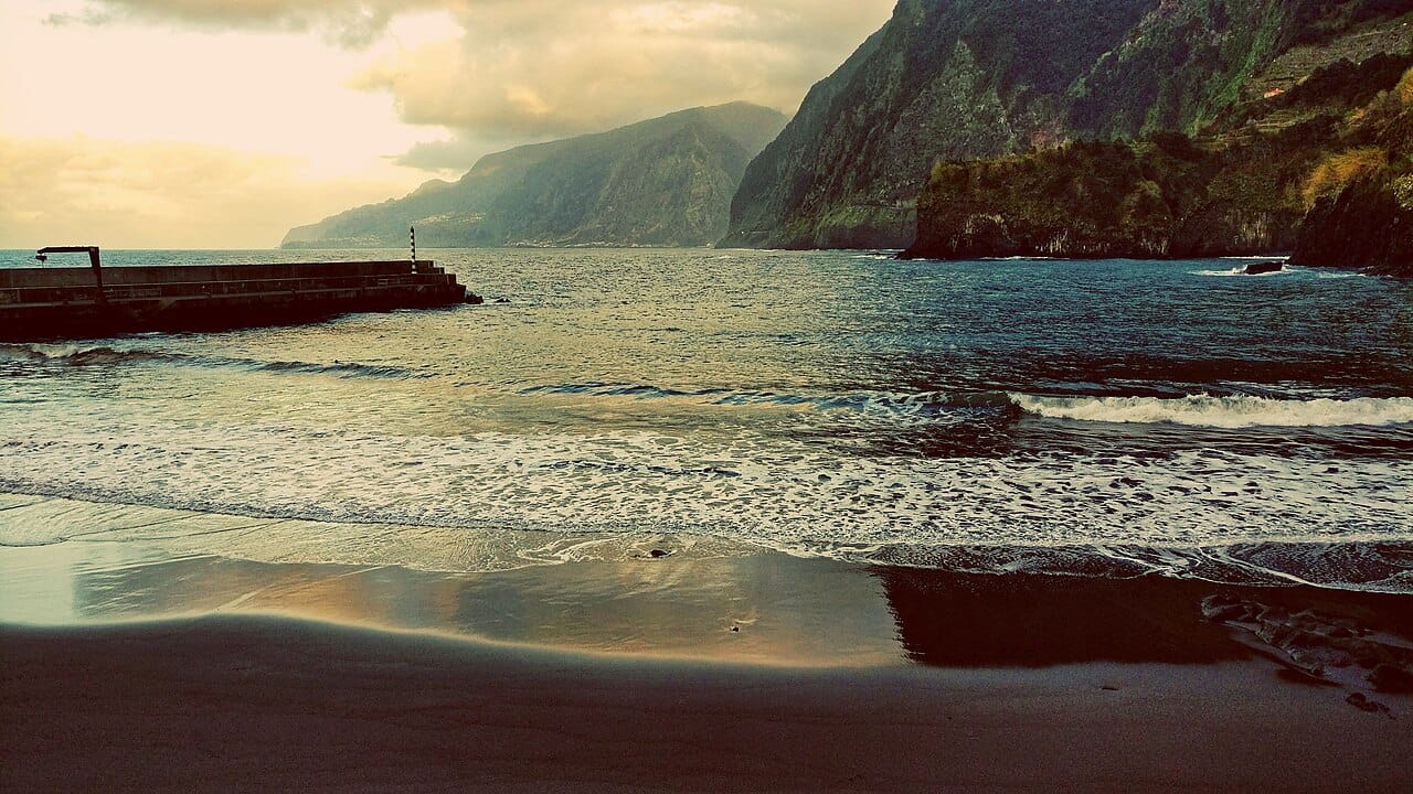 Praia do Seixal in Madeira, Portugal