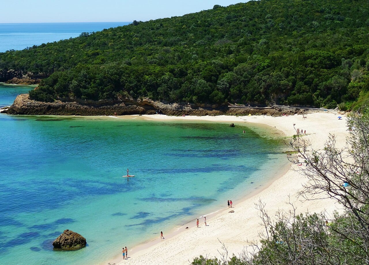 Praia dos Galapinhos in Arrábida, Setúbal, Portugal