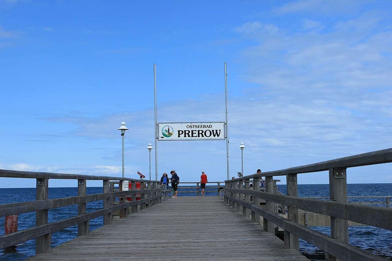 Prerow Beach in Darß Peninsula, Germany