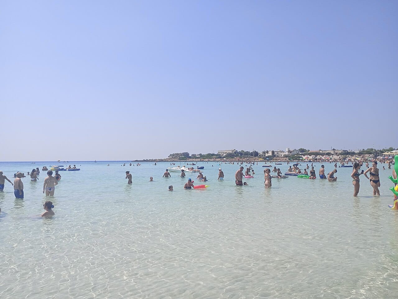 Punta Prosciutto in Porto Cesareo, Puglia, Italy