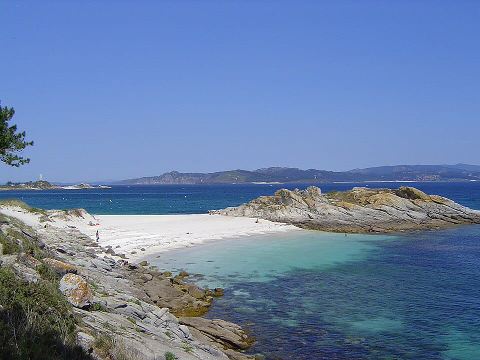 Rodas Beach in Cíes Islands, Spain