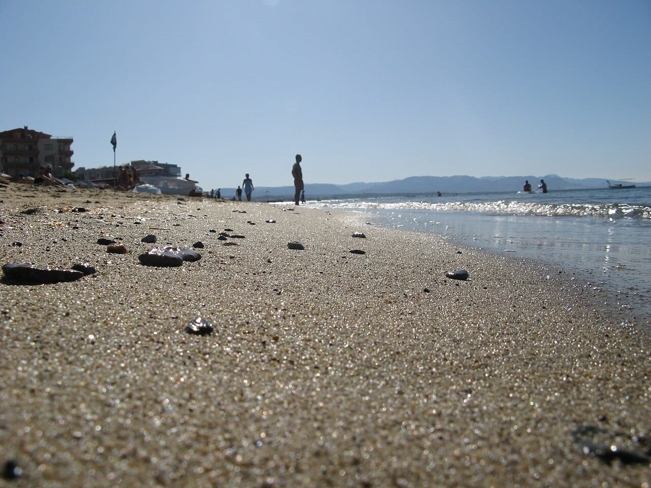Sarımsaklı Beach in Ayvalık, North Aegean, Turkey