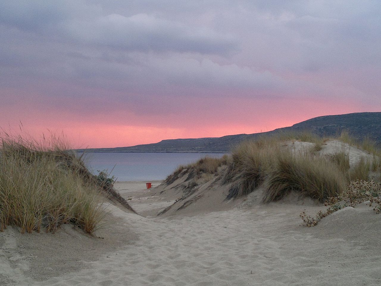 Simos Beach in Elafonisos, Peloponnese, Greece