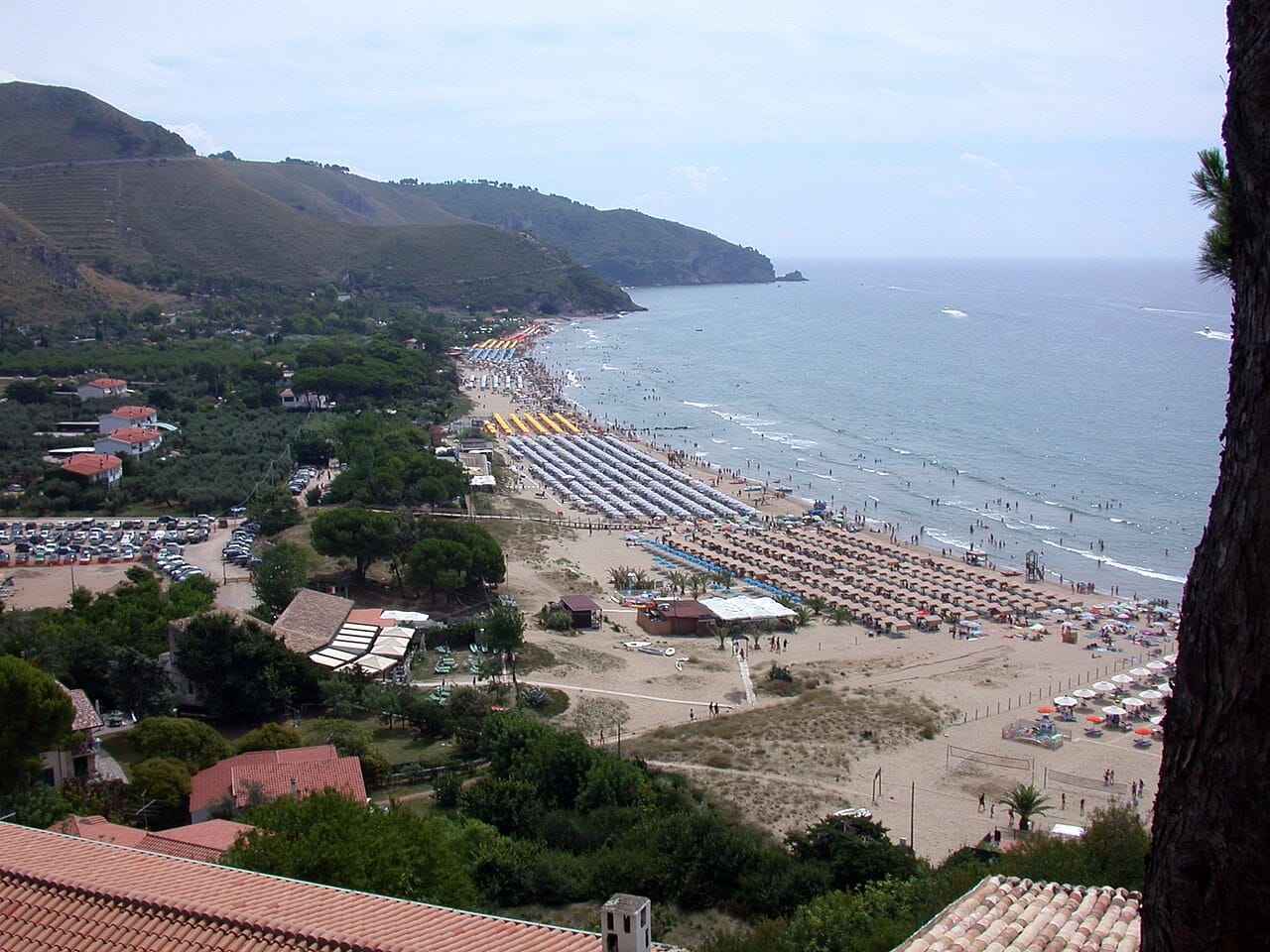 Spiaggia di Levante in Sperlonga, Lazio, Italy
