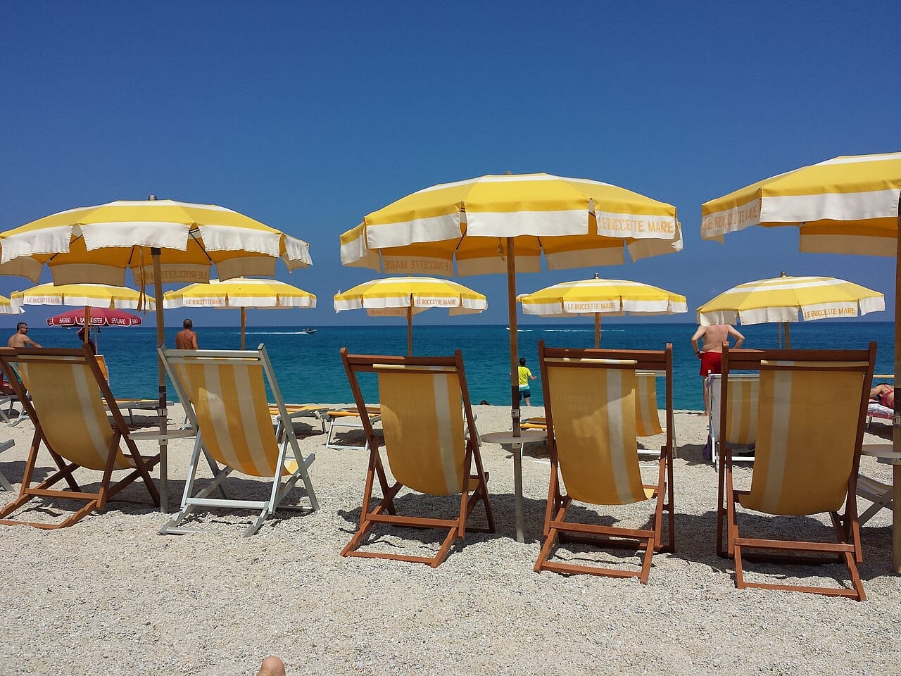 Spiaggia della Rotonda in Tropea, Calabria, Italy
