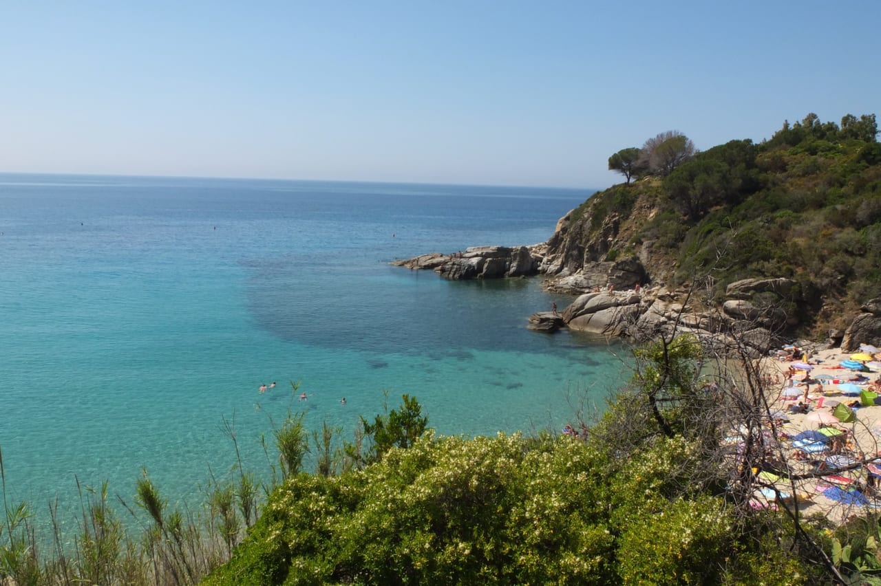 Spiaggia di Cavoli in Elba, Tuscany, Italy