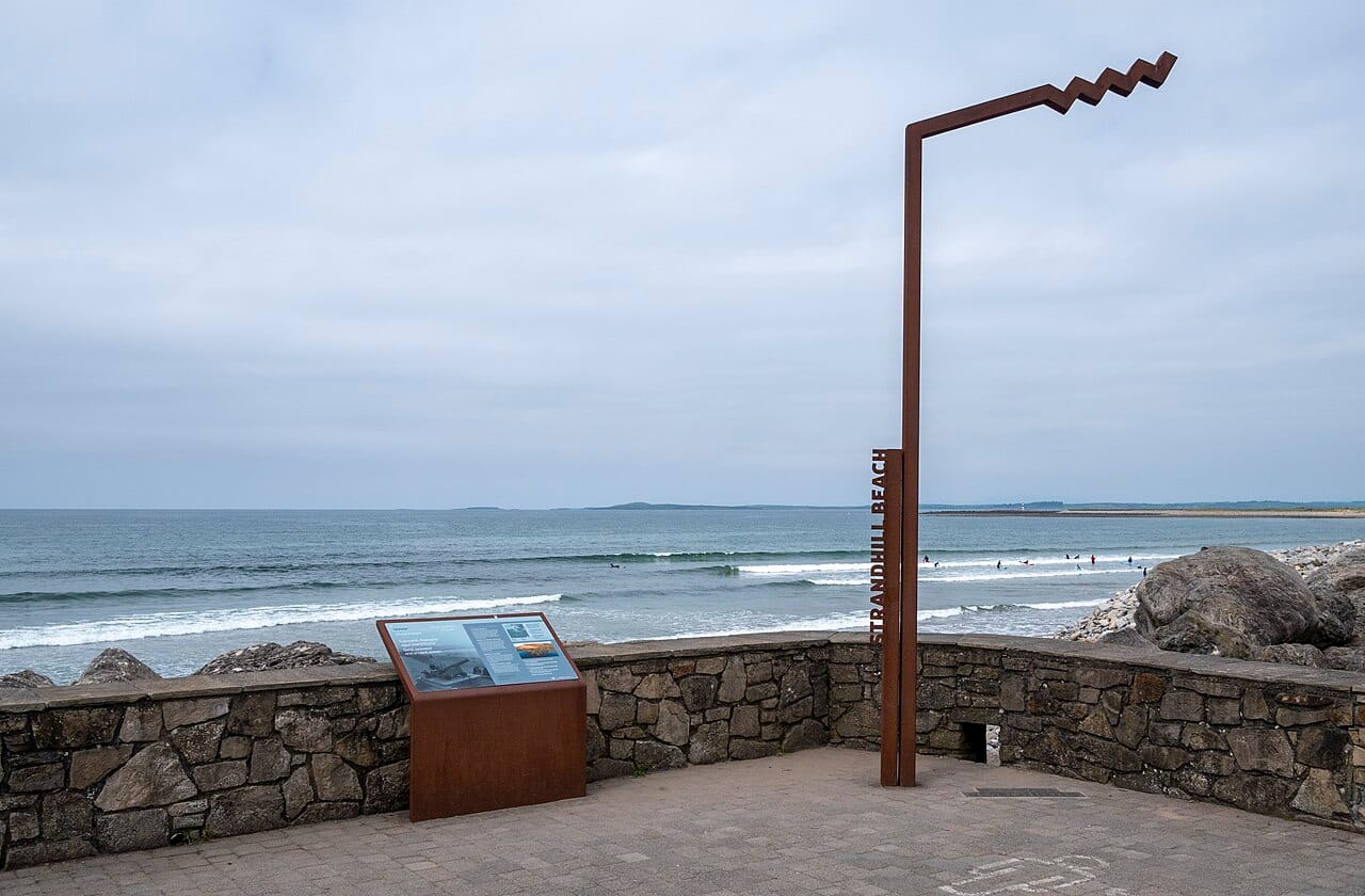 Strandhill Beach in Strandhill, County Sligo, Ireland