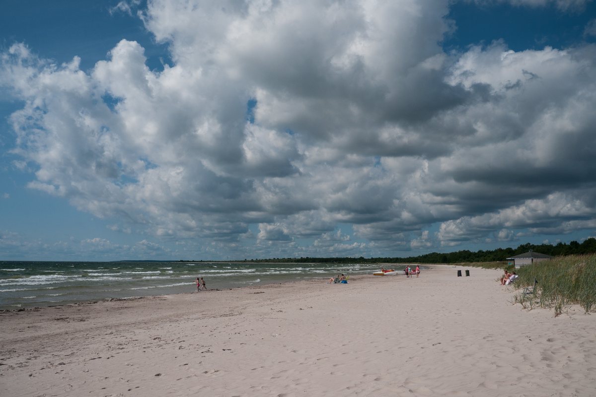Sudersand Beach in Fårö, Sweden