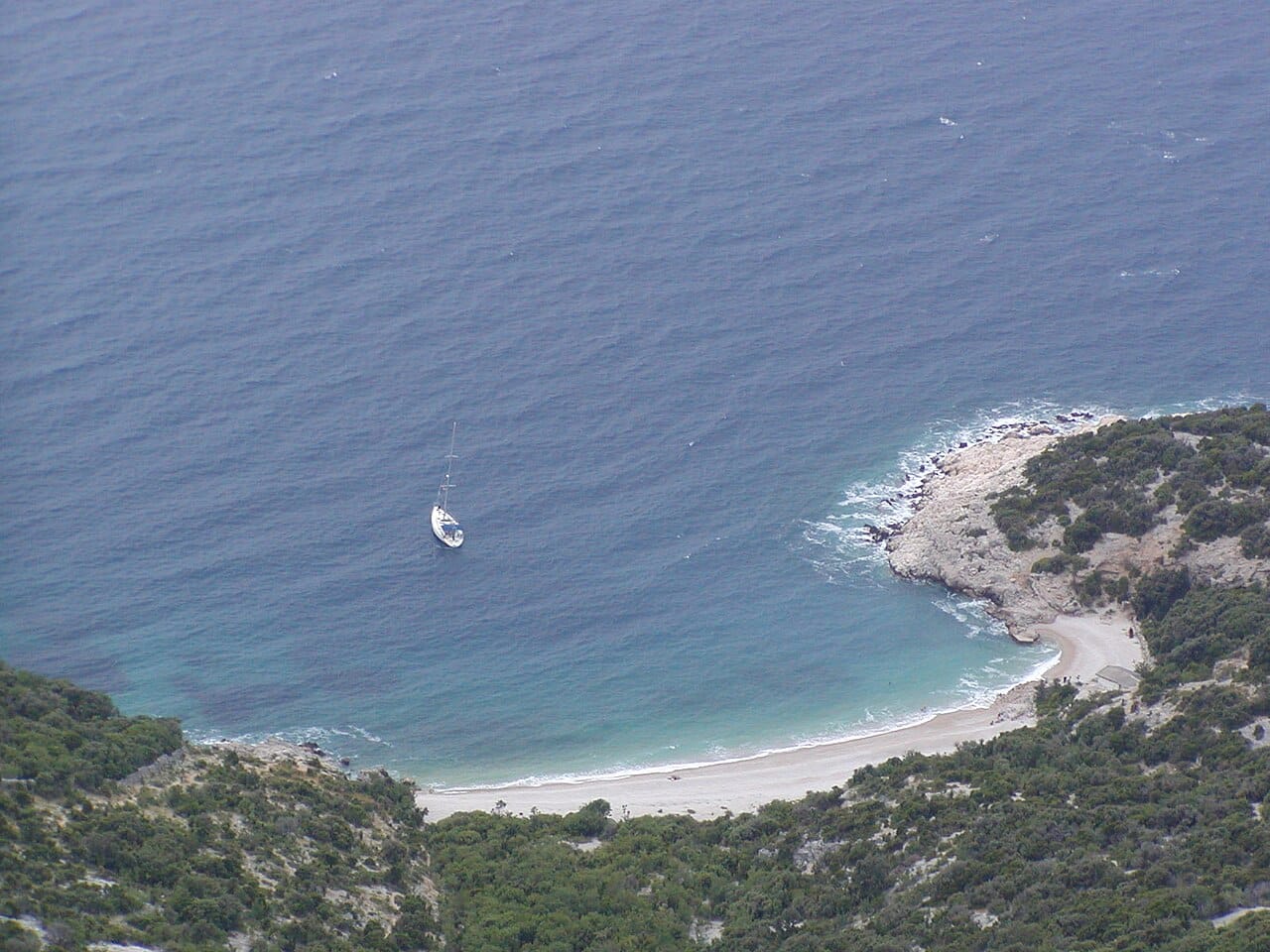 Sveti Ivan Beach in Lubenice, Cres, Croatia