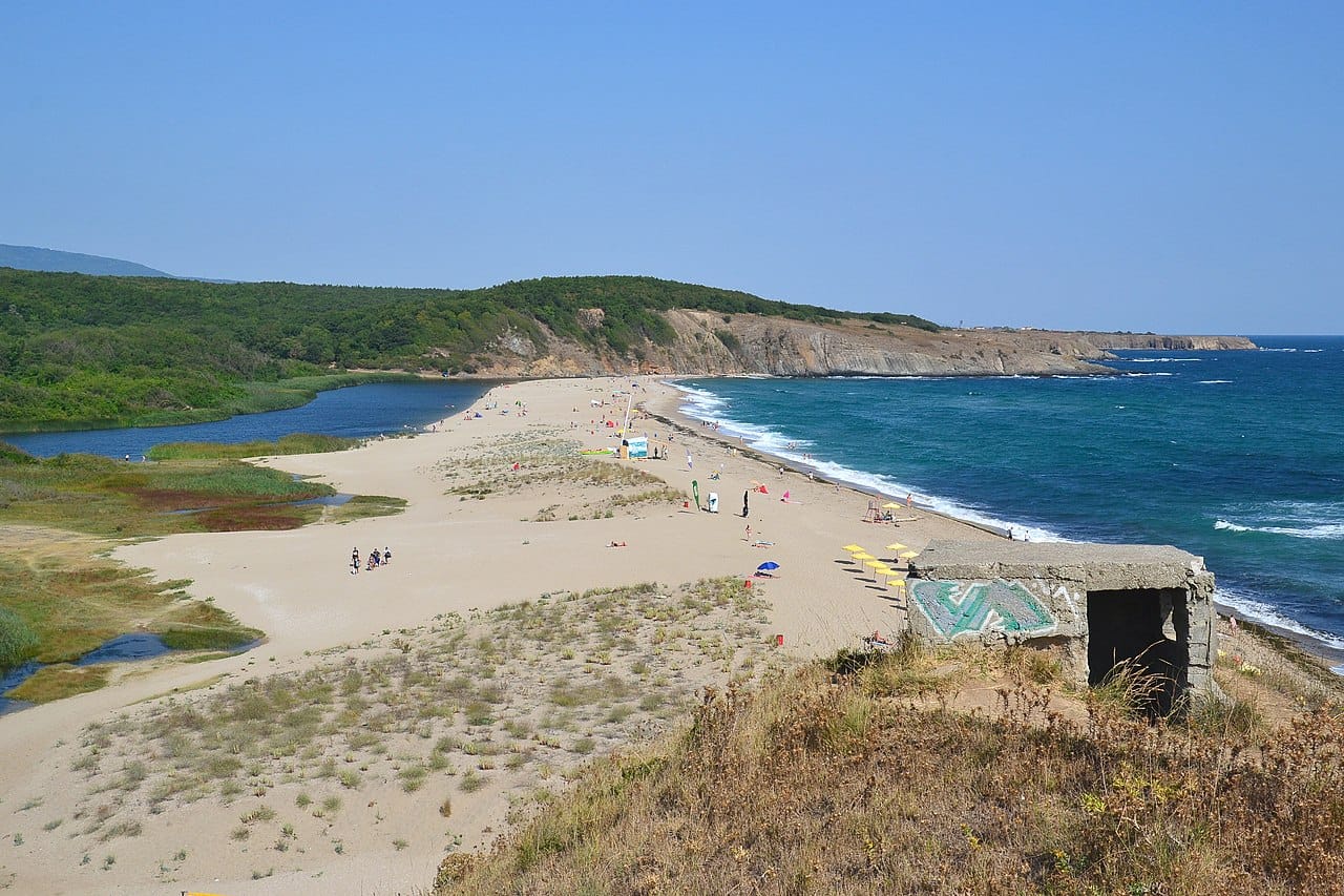 Veleka Beach in Sinemorets, Strandzha, Bulgaria