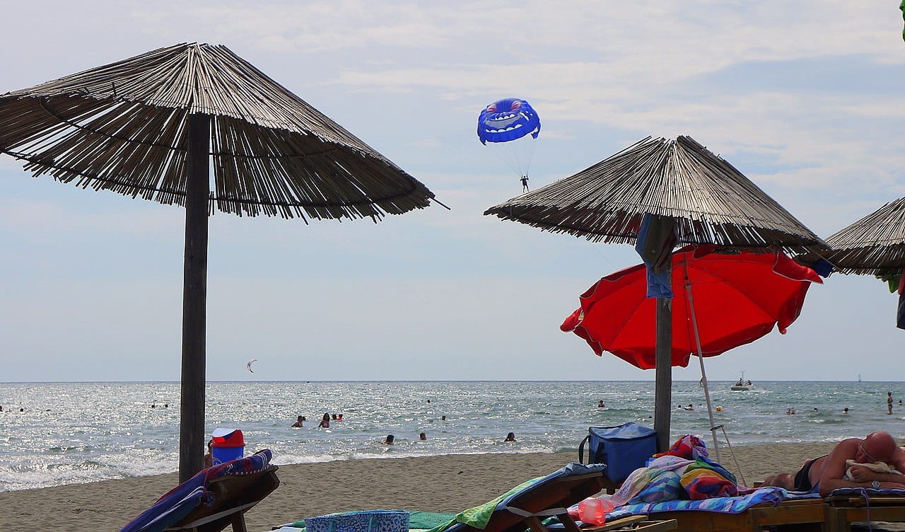 Velika Plaza in Ulcinj, Montenegro