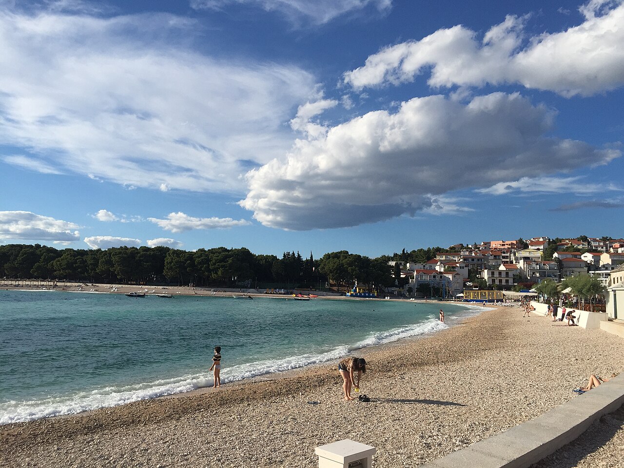 Velika Raduča Beach in Šibenik-Knin (Primošten), Croatia
