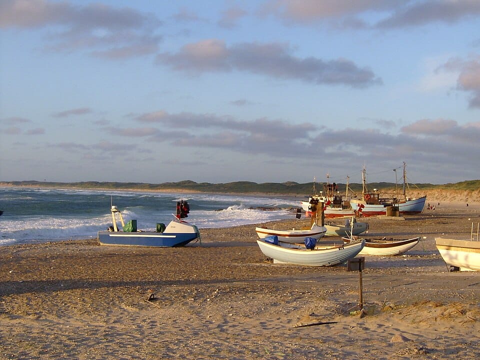 Vorupør in Thy, Jutland, Denmark