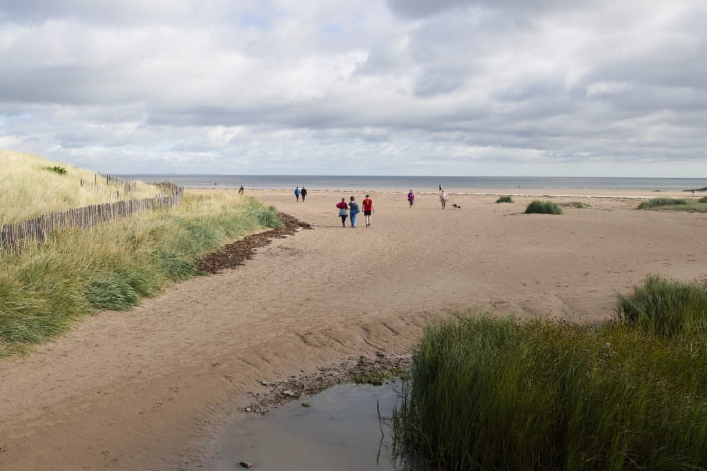 West Sands in St Andrews, Scotland, United Kingdom