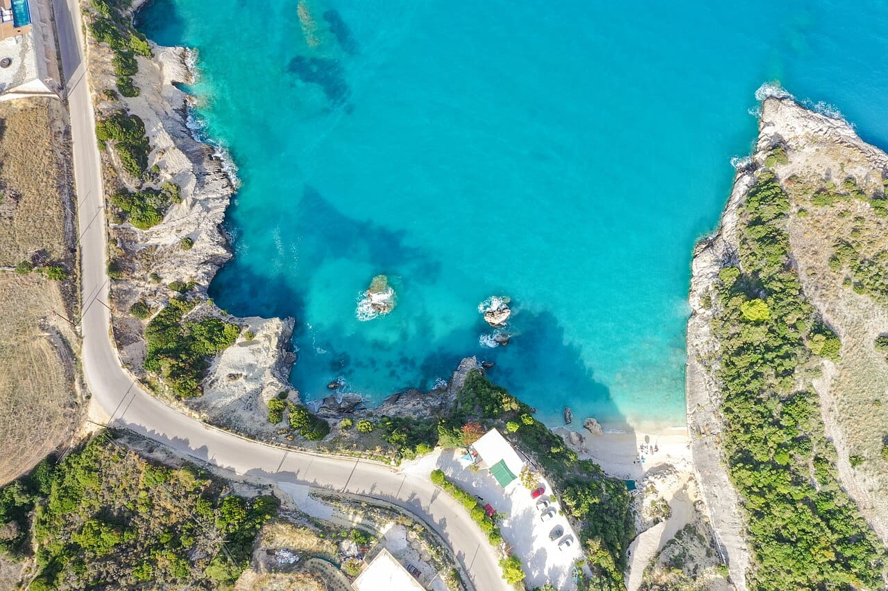 Xigia Beach in Zakynthos, Greece